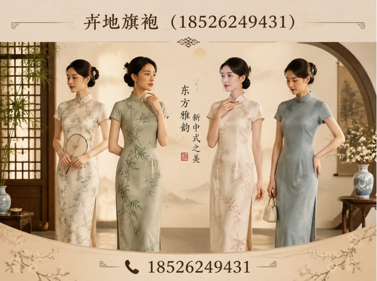 南开区津派旗袍展示图