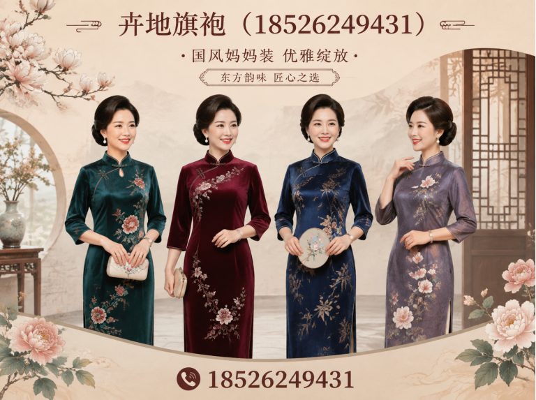 南开区非遗旗袍展示图