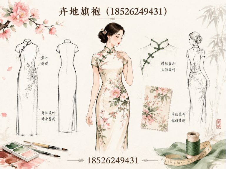 南开区天津旗袍定制展示图